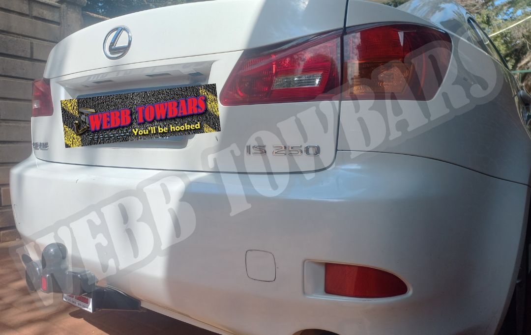 Lexus IS250 Standard Towbar – Custom-Fit Towbar by Webb Towbars in Gauteng, South Africa