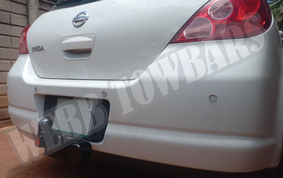 Nissan Tiida Hatchback Standard Towbar – Expertly Manufactured and Fitted by Webb Towbars in Gauteng, South Africa