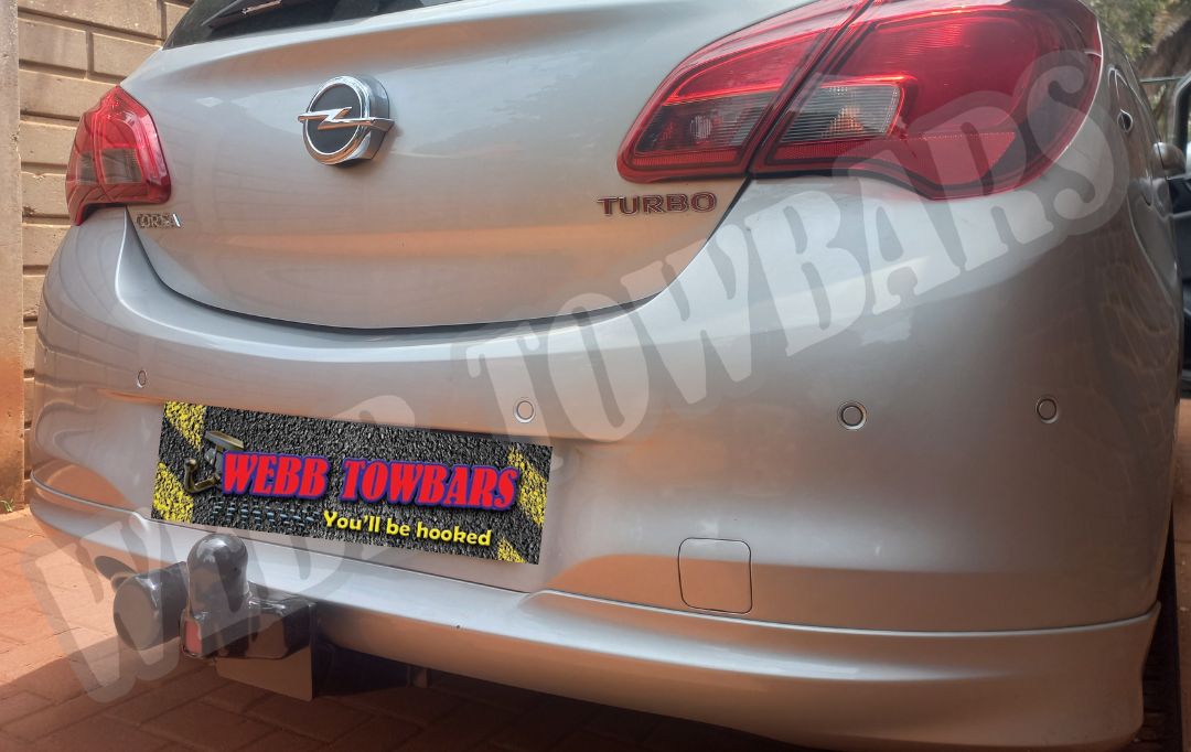 Opel Corsa Standard Towbar – Precision Engineered and Professionally Fitted by Webb Towbars in Gauteng, South Africa