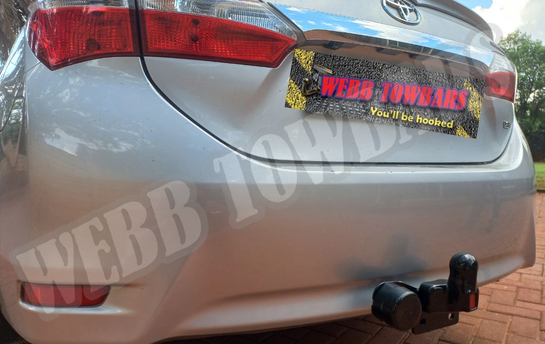 Toyota Corolla Standard Towbar – Precision Engineered and Professionally Installed by Webb Towbars in Gauteng, South Africa