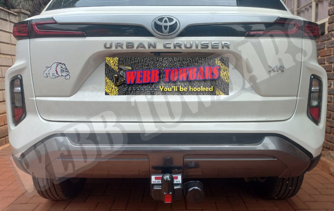 Toyota Urban Cruiser Standard Towbar – Expertly Manufactured and Fitted by Webb Towbars in Gauteng, South Africa