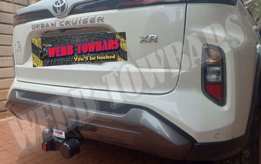 Toyota Urban Cruiser Standard Towbar – Expertly Manufactured and Fitted by Webb Towbars in Gauteng, South Africa