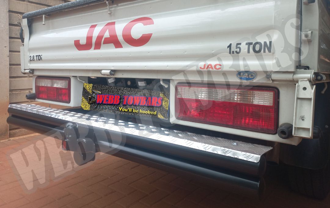 JAC Motors X200 Double Tube and Step Towbar – Precision Engineered and Fitted by Webb Towbars in Gauteng, South Africa