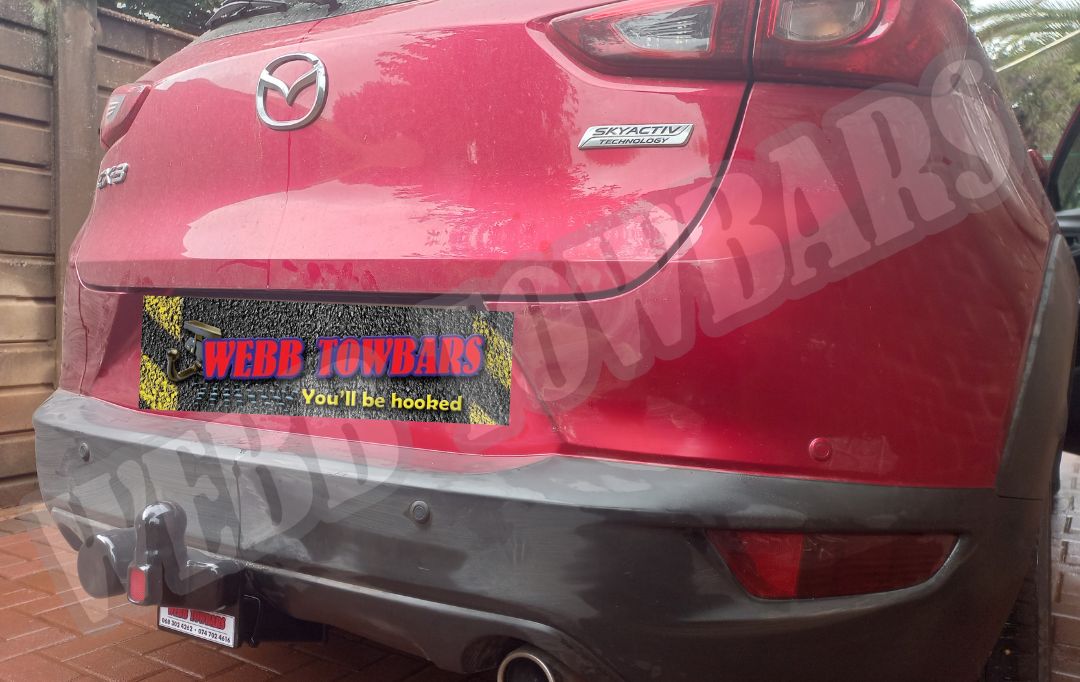 Mazda CX-3 Standard Towbar – Expertly Manufactured and Fitted by Webb Towbars in Gauteng, South Africa