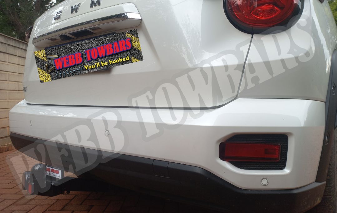 Haval H7 fitted with a high-quality standard towbar by Webb Towbars in Gauteng, South Africa – durable and ready for towing