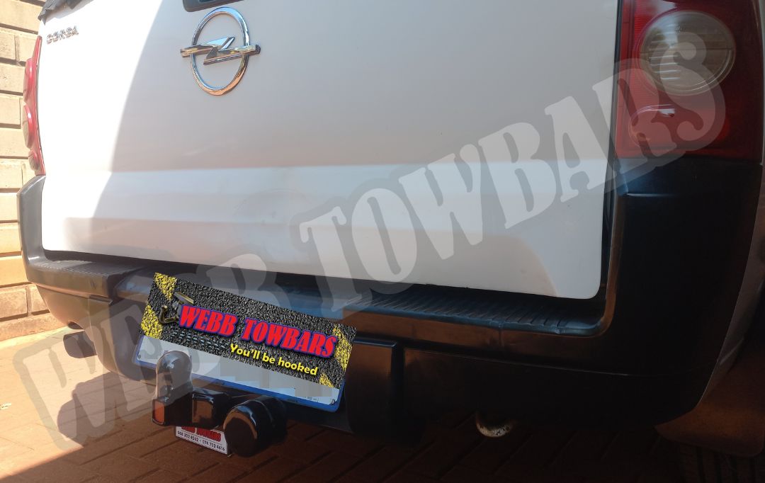 Opel Corsa Utility - Standard Towbar manufactured and fitted by Webb Towbars in Gauteng, South Africa