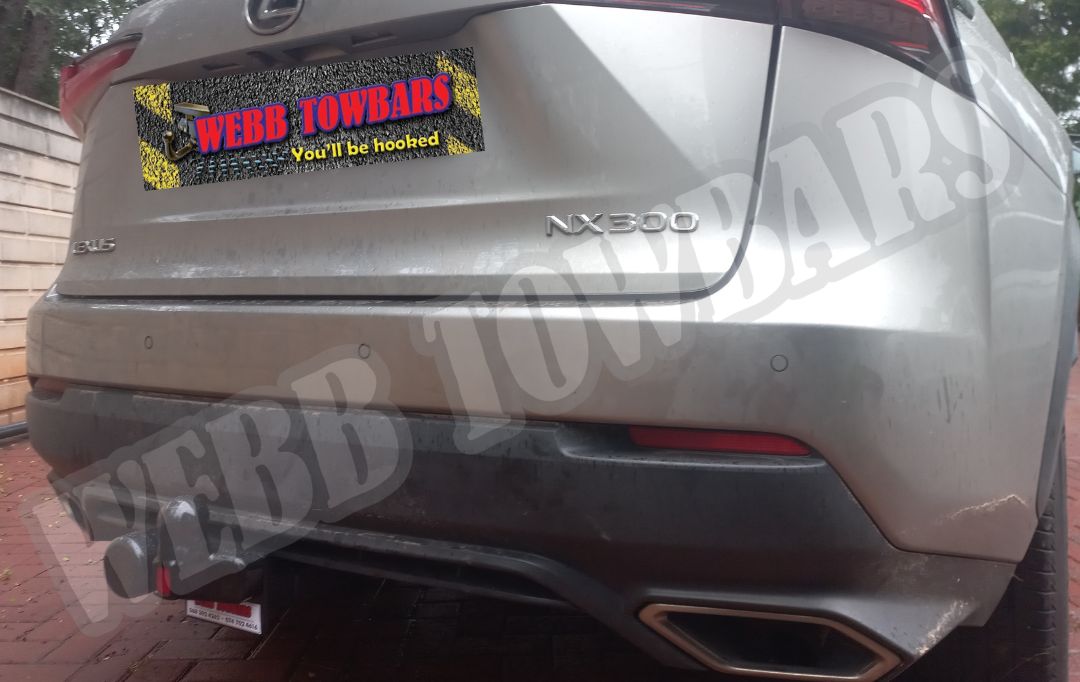 Lexus NX300 Standard Towbar | Expertly Manufactured & Fitted by Webb Towbars, Gauteng, South Africa