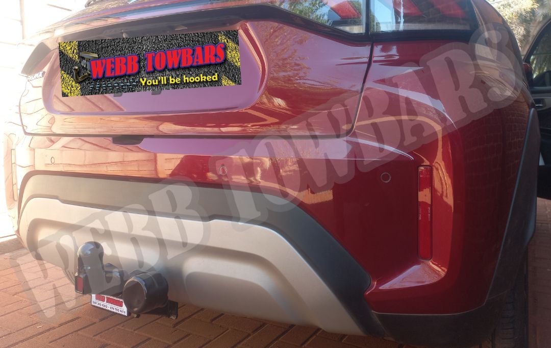 Webb Towbars fitted Standard Towbar for Suzuki Fronx in Gauteng, South Africa – Expertly manufactured and professionally installed