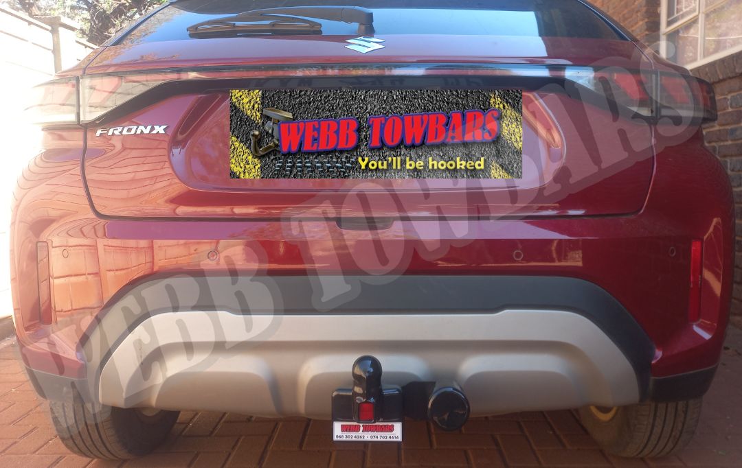 Webb Towbars fitted Standard Towbar for Suzuki Fronx in Gauteng, South Africa – Expertly manufactured and professionally installed