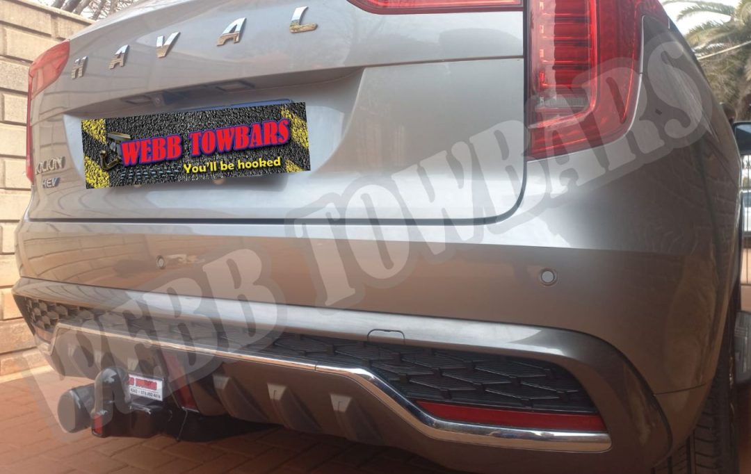 Haval Jolion Standard Towbar professionally fitted by Webb Towbars in Meyerton, Gauteng - durable, custom towbar installation for everyday towing needs in South Africa.