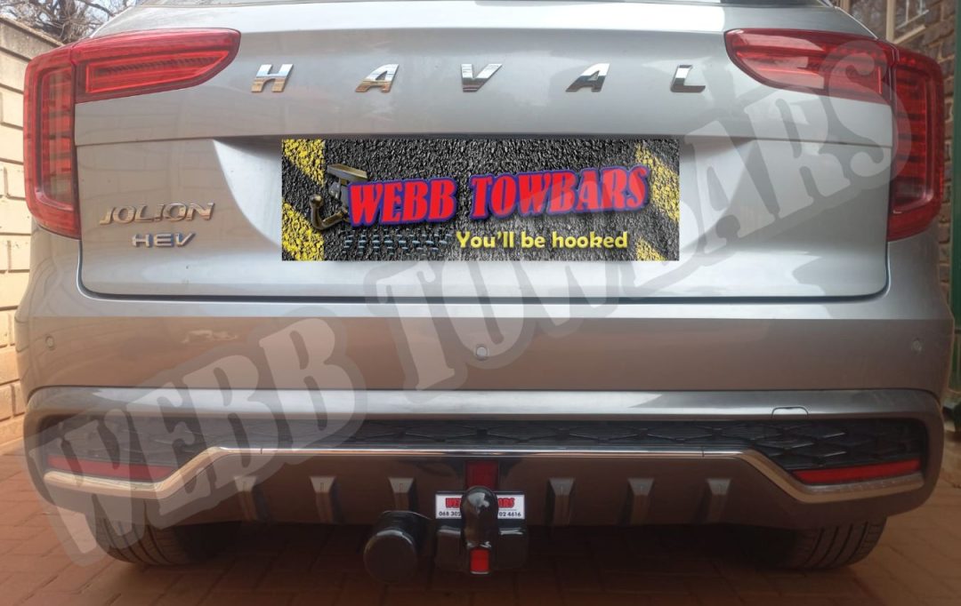 Haval Jolion Standard Towbar professionally fitted by Webb Towbars in Meyerton, Gauteng - durable, custom towbar installation for everyday towing needs in South Africa.
