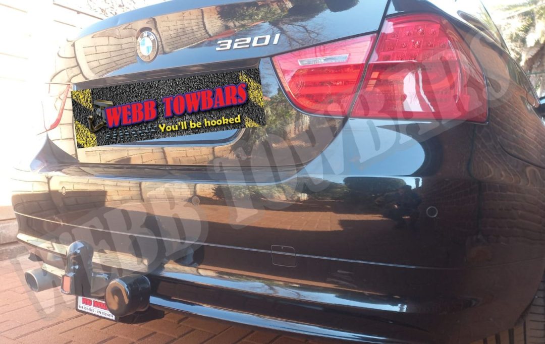 Webb Towbars BMW E90 standard towbar manufactured and fitted in Gauteng South Africa