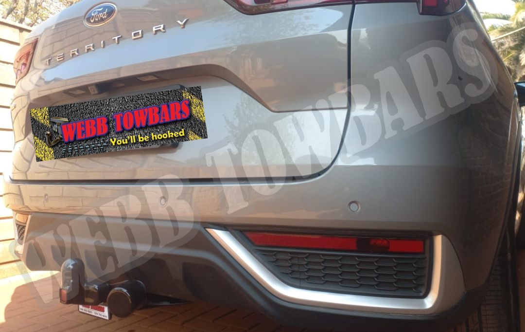 High quality Ford Territory standard towbar installation by Webb Towbars South Africa