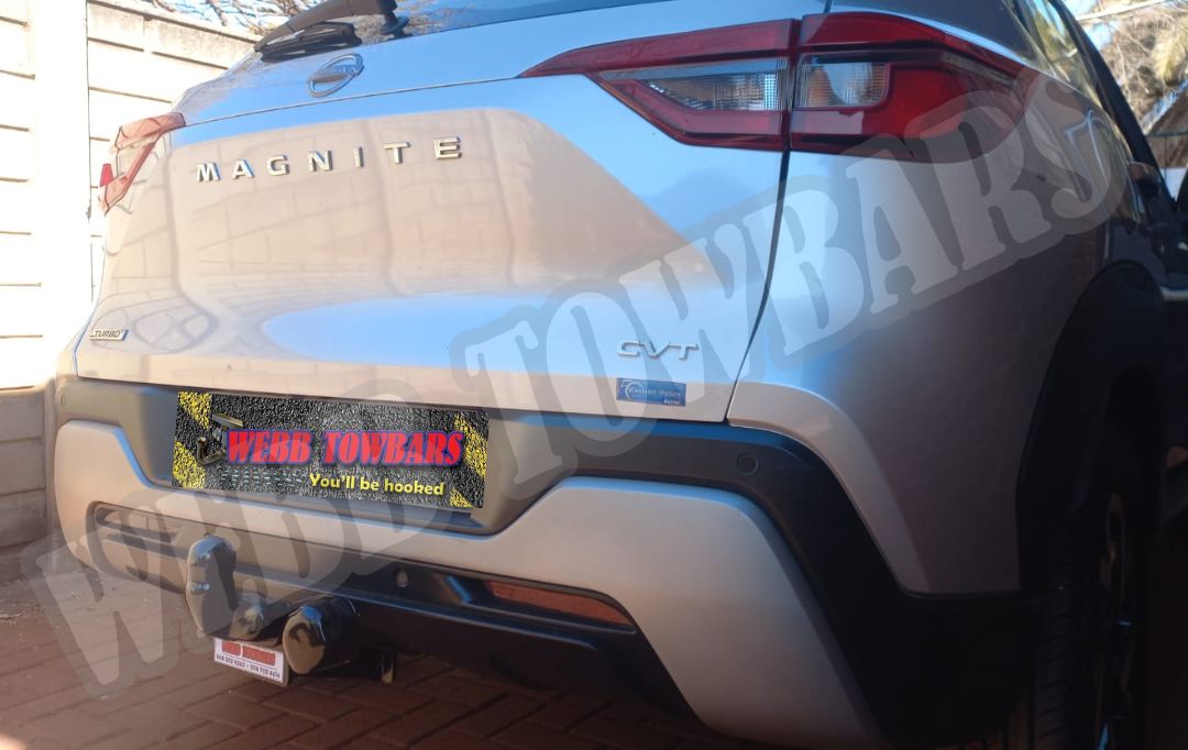 Webb Towbars Nissan Magnite standard towbar manufactured and fitted in Gauteng South Africa