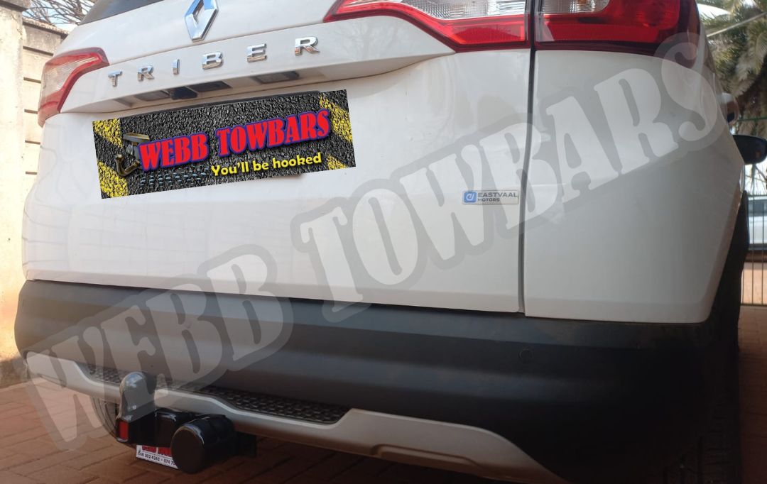 Webb Towbars Renault Triber standard towbar manufactured and fitted in Gauteng South Africa