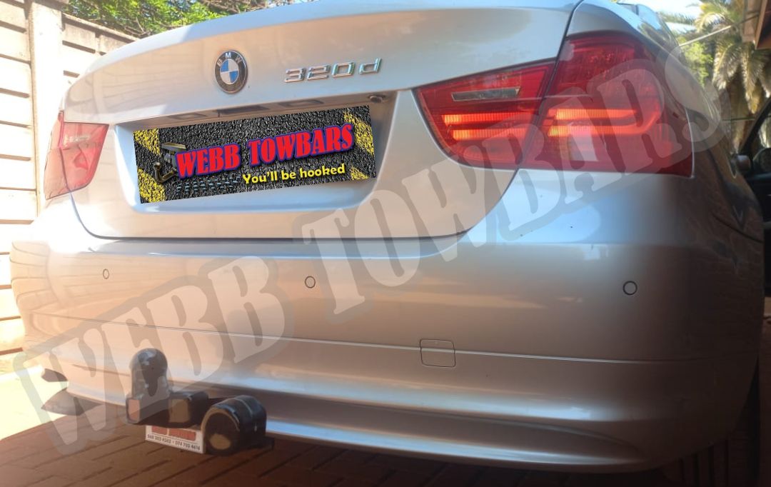 Webb Towbars BMW 3 Series E90 standard towbar manufactured and fitted in Gauteng South Africa