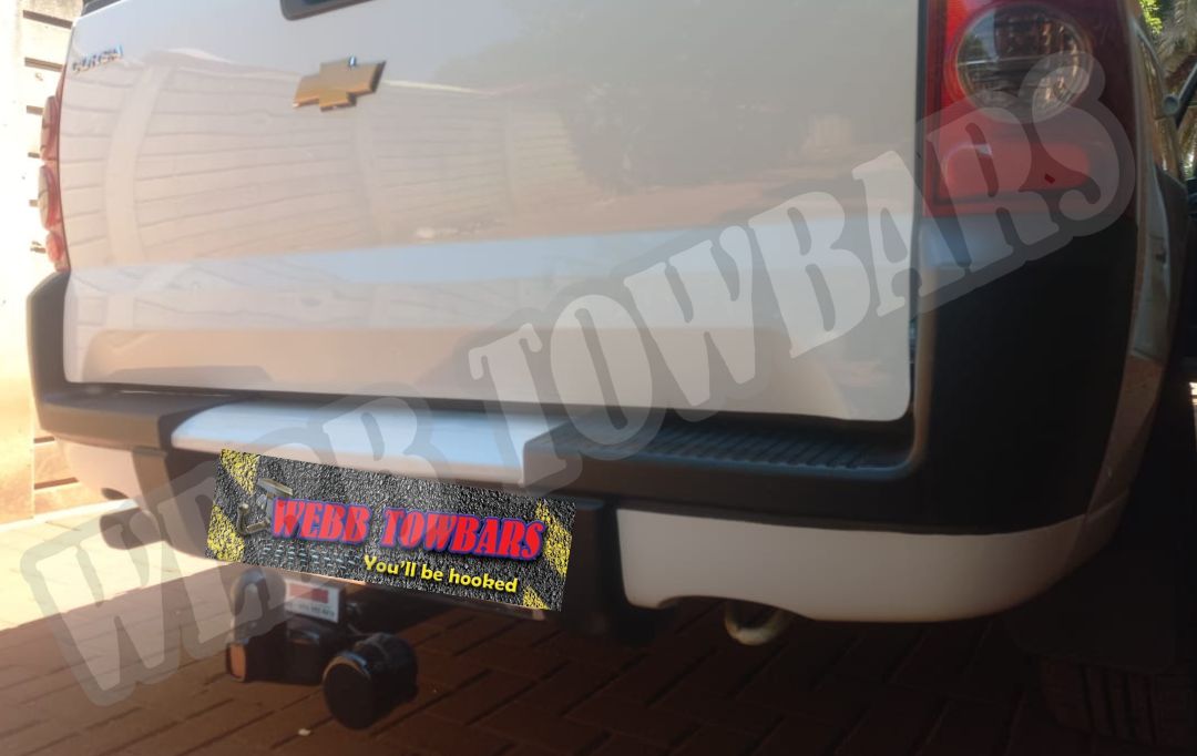 Webb Towbars Chevrolet Corsa Utility standard towbar manufactured and fitted in Gauteng South Africa