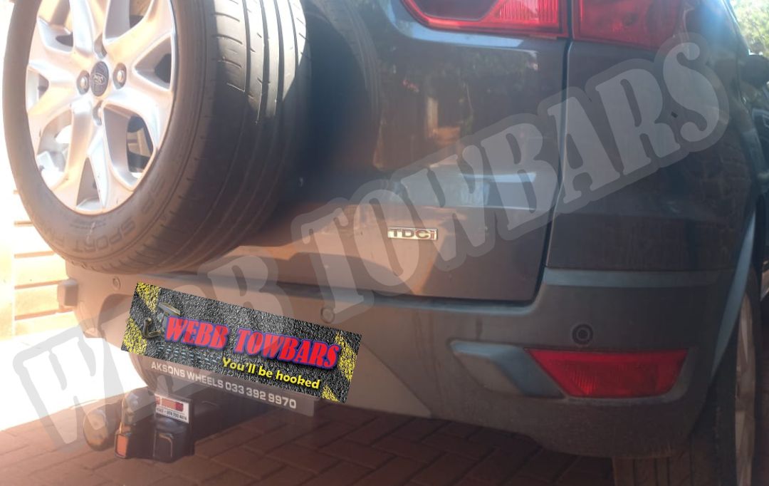 Webb Towbars Ford EcoSport standard towbar manufactured and fitted in Gauteng South Africa