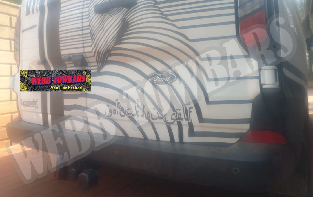Webb Towbars Ford Transit Custom standard towbar manufactured and fitted in Gauteng South Africa