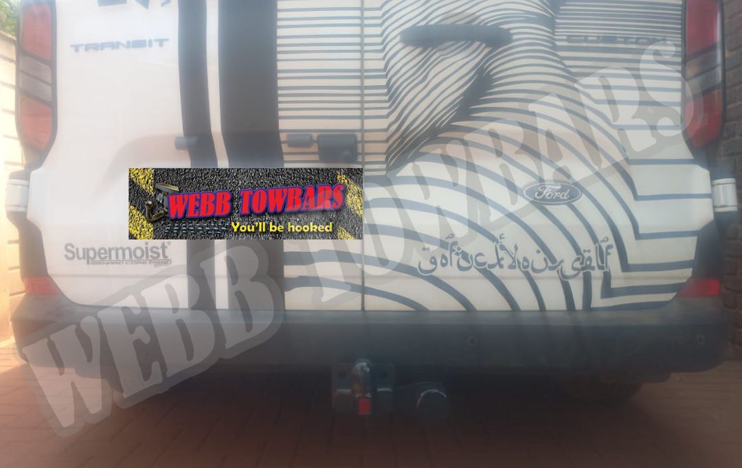 Webb Towbars Ford Transit Custom standard towbar manufactured and fitted in Gauteng South Africa
