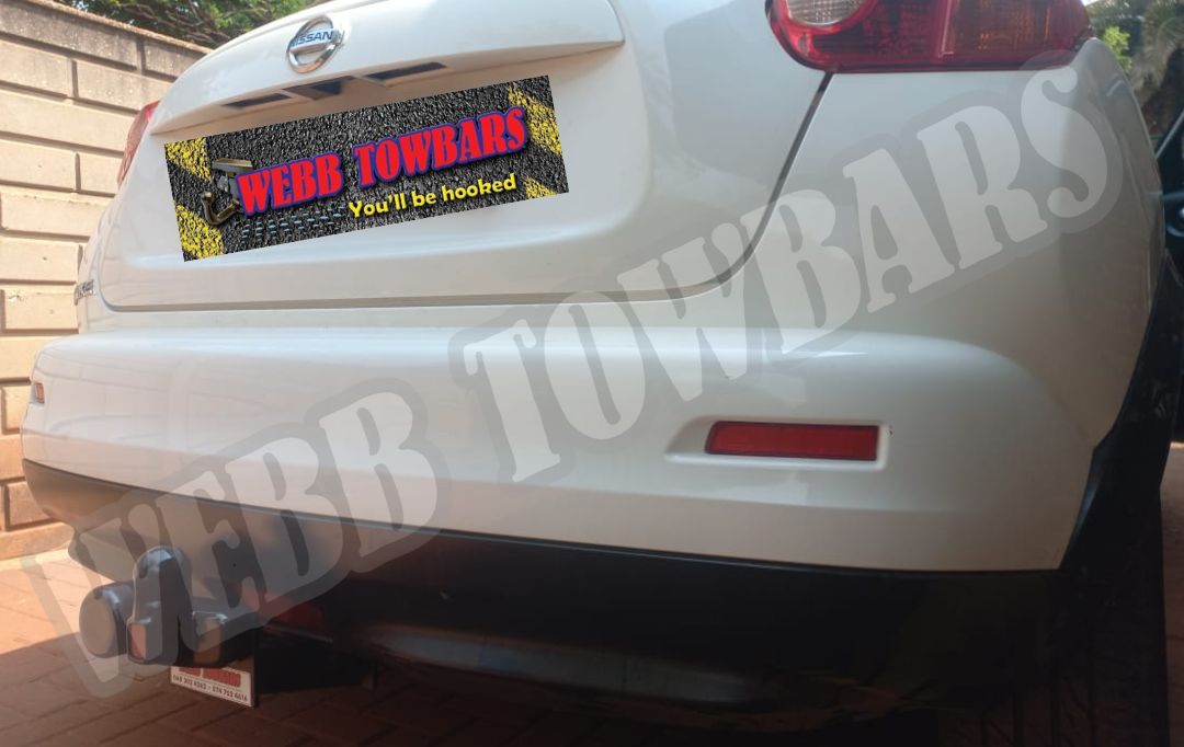 Webb Towbars Nissan Juke standard towbar manufactured and fitted in Gauteng South Africa
