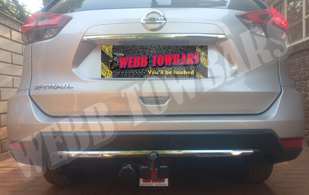Webb Towbars Nissan X-Trail standard towbar manufactured and fitted in Gauteng South Africa