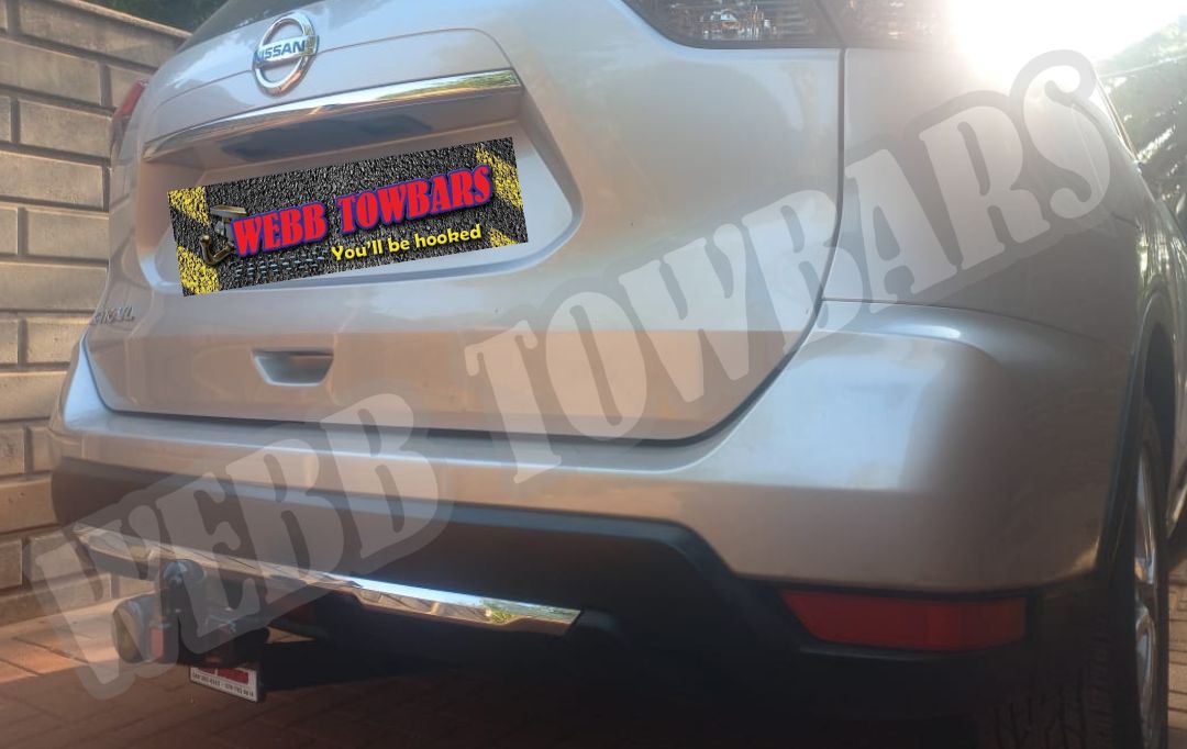 Webb Towbars Nissan X-Trail standard towbar manufactured and fitted in Gauteng South Africa