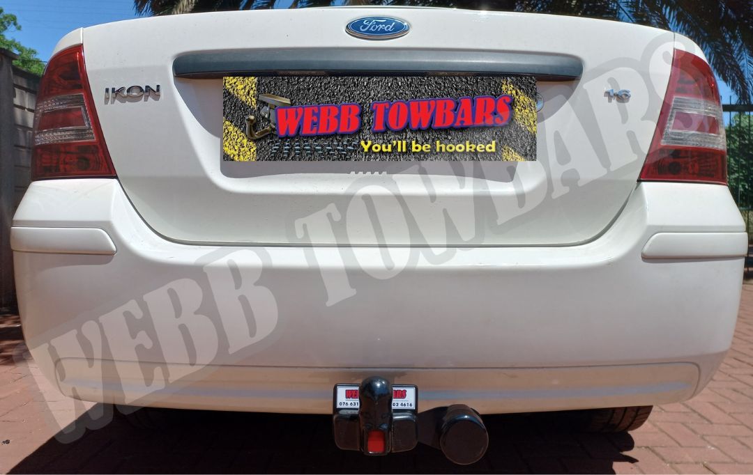 Webb Towbars Ford Ikon standard towbar manufactured and fitted in Gauteng South Africa