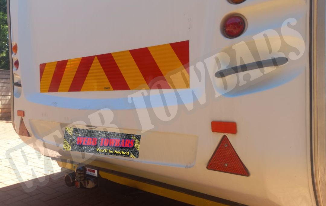 Webb Towbars Gypsey Rapsody Caravan standard towbar manufactured and fitted in Gauteng South Africa