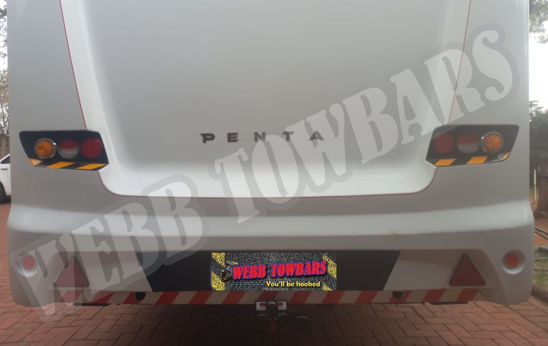 Webb Towbars Jurgens Penta Caravan standard towbar manufactured and fitted in Gauteng South Africa