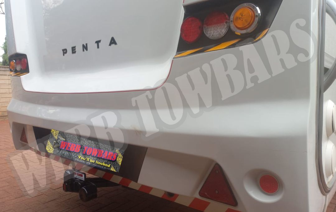 Webb Towbars Jurgens Penta Caravan standard towbar manufactured and fitted in Gauteng South Africa