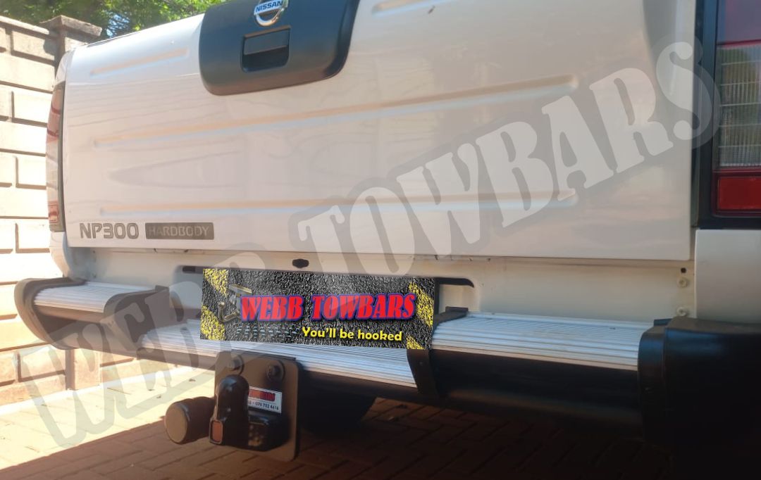 Webb Towbars Nissan NP300 standard towbar manufactured and fitted in Gauteng South Africa