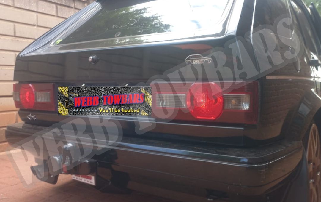 Webb Towbars Volkswagen Golf 1 standard towbar manufactured and fitted in Gauteng South Africa