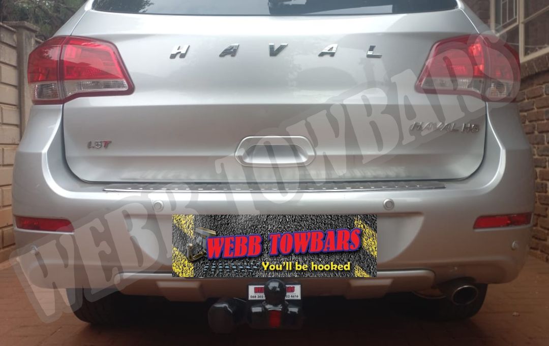 Webb Towbars Haval H6 standard towbar manufactured and fitted in Gauteng South Africa