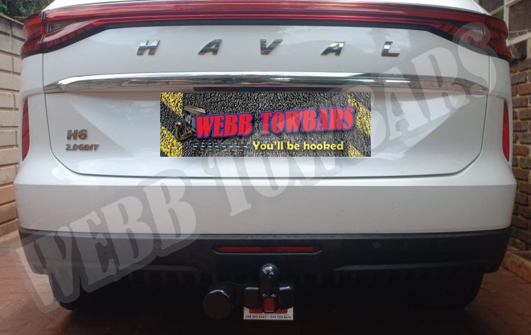 Webb Towbars Haval H6 standard towbar manufactured and fitted in Gauteng South Africa