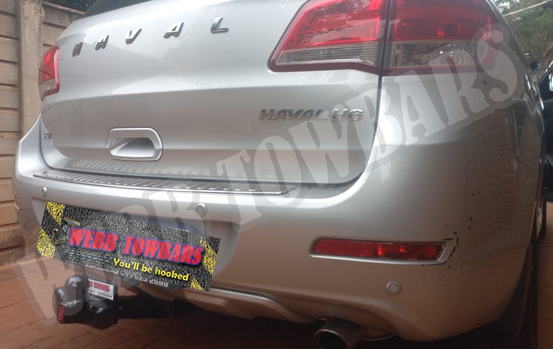 Webb Towbars Haval H6 standard towbar manufactured and fitted in Gauteng South Africa