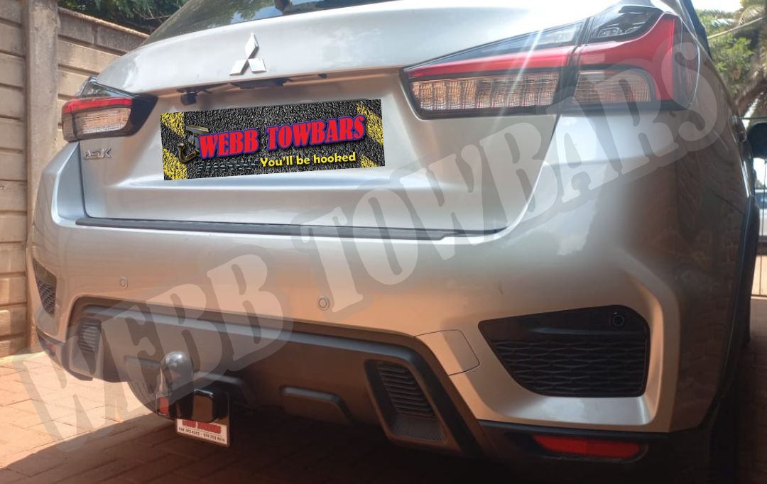 Webb Towbars Mitsubishi ASX detachable towbar manufactured and fitted in Gauteng South Africa