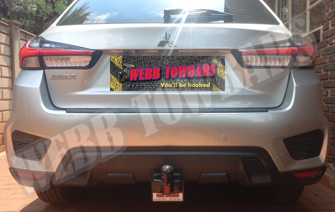 Webb Towbars Mitsubishi ASX detachable towbar manufactured and fitted in Gauteng South Africa
