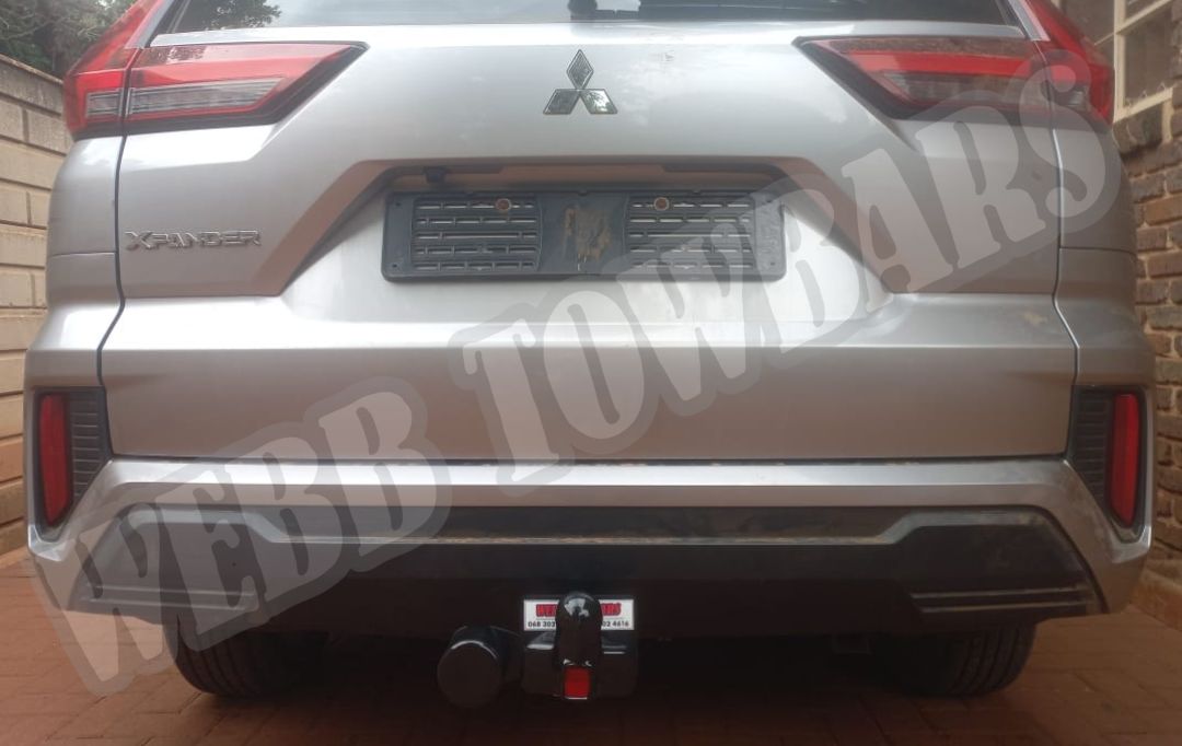 Webb Towbars Mitsubishi Xpander standard towbar manufactured and fitted in Gauteng South Africa