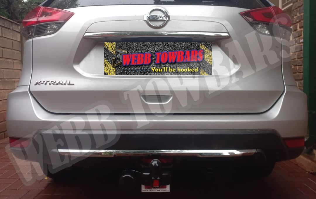 Webb Towbars Nissan X-Trail standard towbar manufactured and fitted in Gauteng South Africa