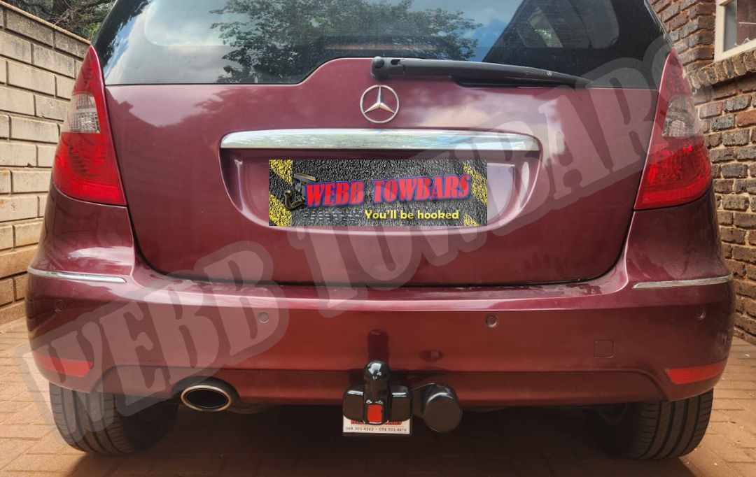 Webb Towbars Mercedes Benz A-Class standard towbar manufactured and fitted in Gauteng South Africa