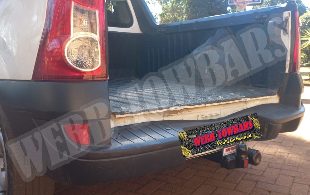 Webb Towbars Nissan NP200 standard towbar manufactured and fitted in Gauteng South Africa