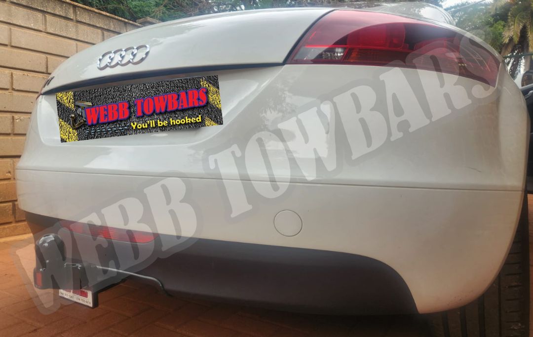 Webb Towbars Audi TT detachable towbar manufactured and fitted in Gauteng South Africa