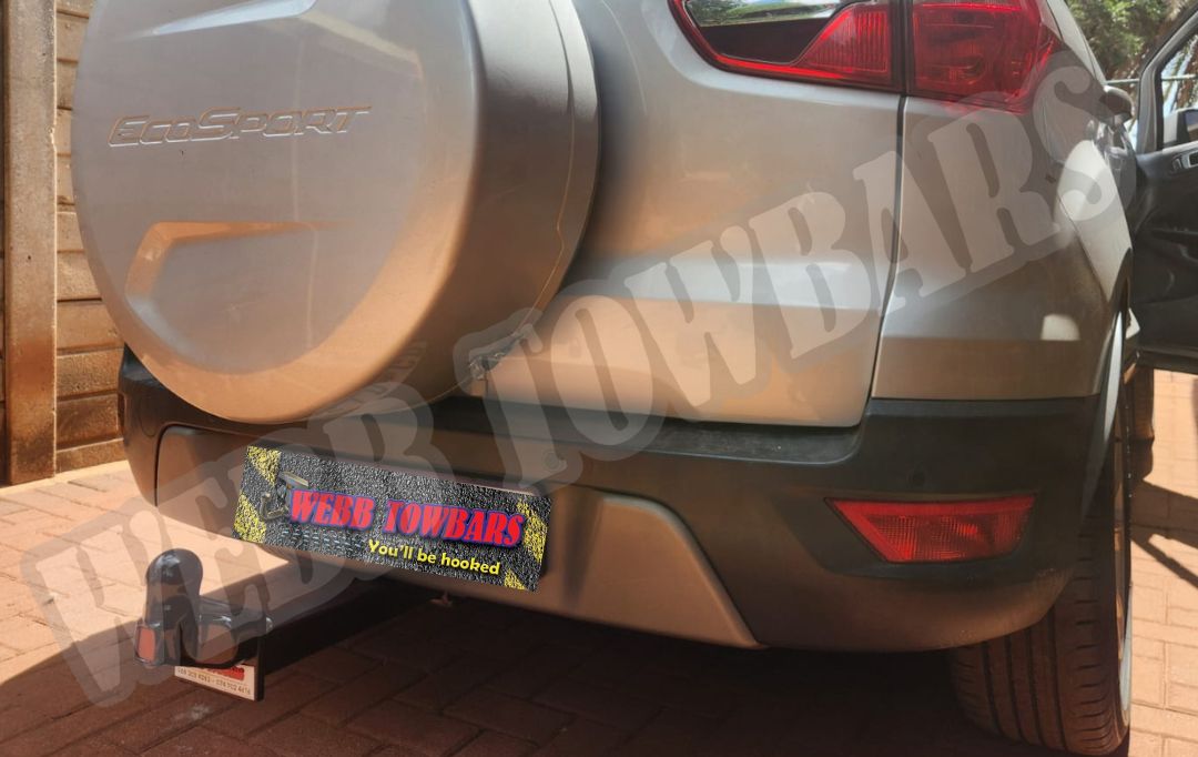 Webb Towbars Ford EcoSport detachable towbar manufactured and fitted in Gauteng South Africa