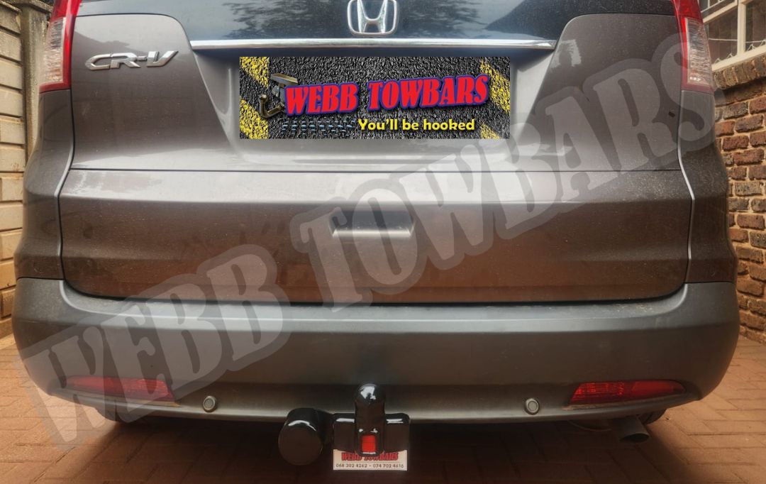 Webb Towbars Honda CR-V standard towbar manufactured and fitted in Gauteng South Africa