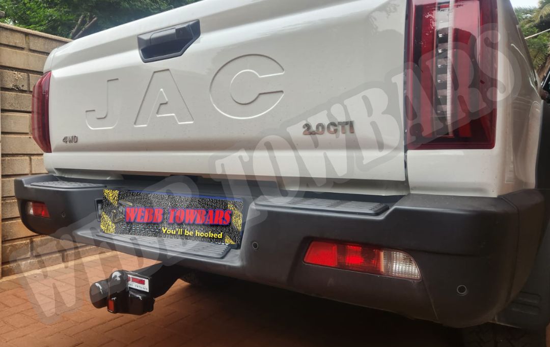 Webb Towbars JAC Motors T9 standard towbar manufactured and fitted in Gauteng South Africa