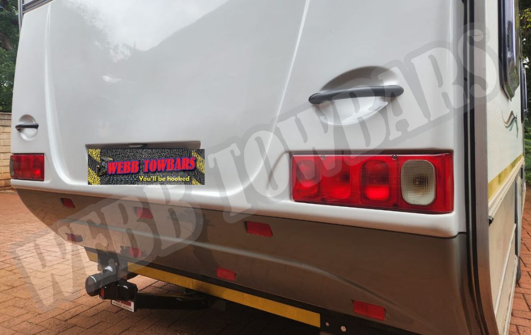 Webb Towbars Jurgens Exclusive Caravan standard towbar manufactured and fitted in Gauteng South Africa