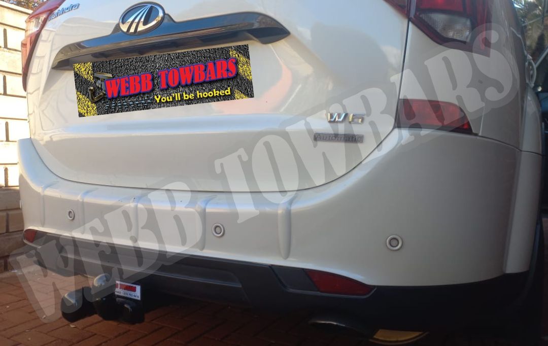 Webb Towbars Mahindra XUV500 W6 standard towbar manufactured and fitted in Gauteng South Africa