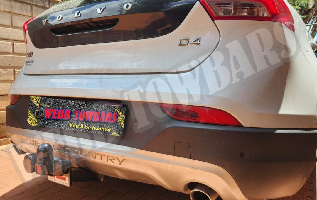 Webb Towbars Volvo V40 D4 standard towbar manufactured and fitted in Gauteng South Africa