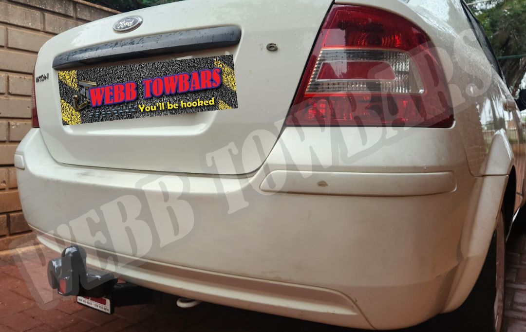 Webb Towbars Ford Ikon standard towbar manufactured and fitted in Gauteng South Africa